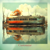  Caravan Trailer RV Thunder_Cove Raamsticker (Vel 3)