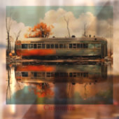 Caravan Trailer RV Thunder_Cove Raamsticker (Vel 2)