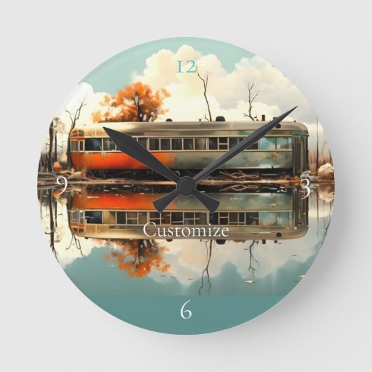  Caravan Trailer RV Thunder_Cove Ronde Klok (Voorkant)