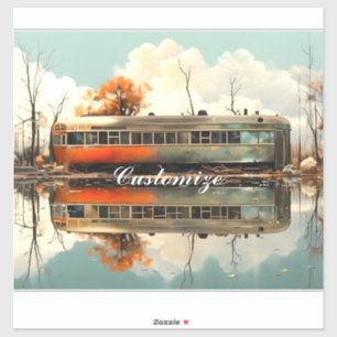 Caravan Trailer RV Thunder_Cove Sticker