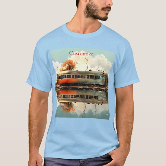 Caravan Trailer RV Thunder_Cove T-shirt (Voorkant)