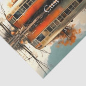 Caravan Trailer RV Thunder_Cove Tissuepapier (Detail)