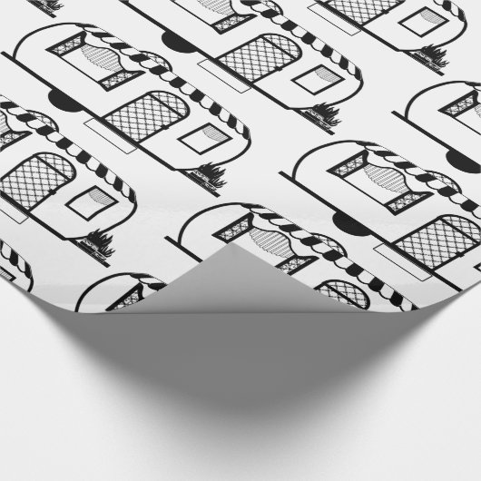 Caravan Trailer Thunder_Cove Cadeaupapier (Hoek)