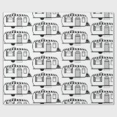 Caravan Trailer Thunder_Cove Cadeaupapier (Vlak)