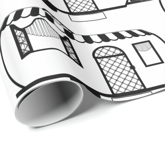 Caravan Trailer Thunder_Cove Cadeaupapier (Rol Hoek)