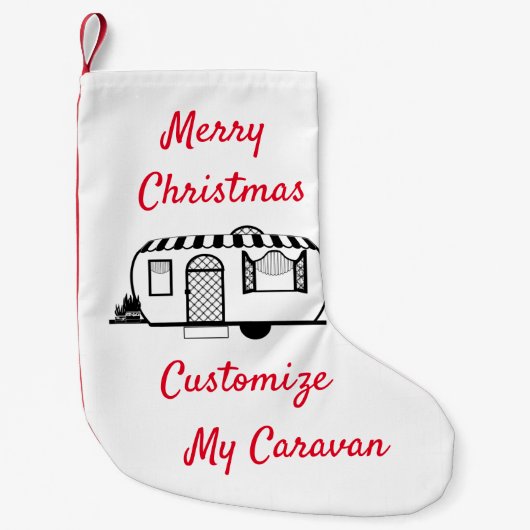 Caravan Trailer Thunder_Cove Kleine Kerstsok (Voorkant)