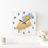 Caravan Vierkante Klok (Huis)