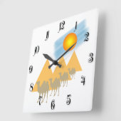 Caravan Vierkante Klok (Hoek)