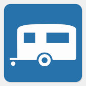 Caravan Wegbord Stickers (Voorkant)