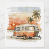 Caravan Wijn Etiket (Enkel label)