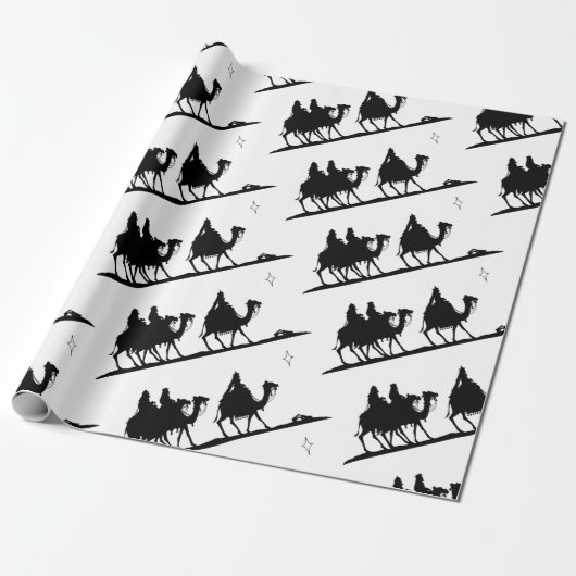 Caravan Wrapping Paper Cadeaupapier (Uitgerold)