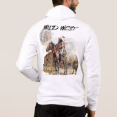 Caravanas del Oeste en Arte Digital Hoodie (Achterkant)