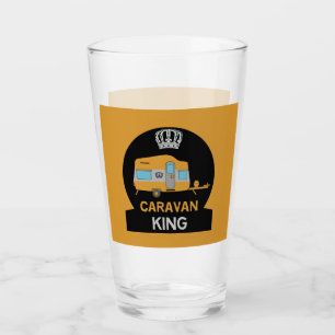 caravaner Caravans Funny Caravan Gifts Coff Glas
