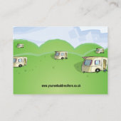 Caravanpark Visitekaartje (Achterkant)