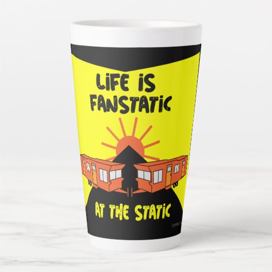 caravans | Statische caravans | Caravan Camping | Latte Mok (Voorkant)