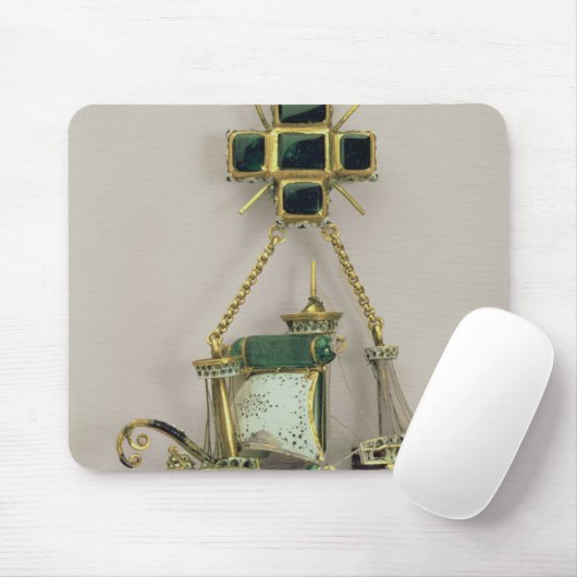 Caravel-hanger, 1580-90 jaar muismat (Met muis)