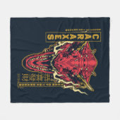 Caraxes Hoofd Jaar van de Draak | 恭喜發財 Fleece Deken (Voorkant (Horizontaal))