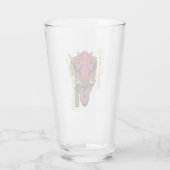 Caraxes Hoofd Jaar van de Draak | 恭喜發財 Glas (Achterkant)