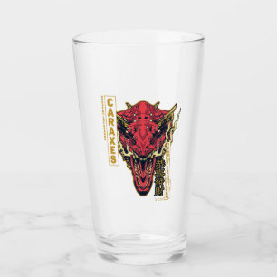 Caraxes Hoofd Jaar van de Draak 恭喜發財 Glas