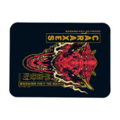 Caraxes Hoofd Jaar van de Draak | 恭喜發財 Magneet (Horizontaal)