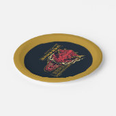 Caraxes Hoofd Jaar van de Draak | 恭喜發財 Papieren Bordje (Gekanteld)