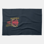 Caraxes Hoofd Jaar van de Draak | 恭喜發財 Theedoek (Horizontaal)