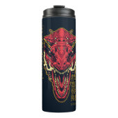 Caraxes Hoofd Jaar van de Draak | 恭喜發財 Thermosbeker (Voorkant)