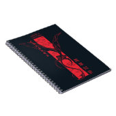 Caraxes in Flight Banner Chinees Nieuwjaar | 萬事如意 Notitieboek (Rechterzijde)