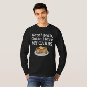 Carb Anti Keto Pancake   For Carb T-shirt (Voorkant volledig)
