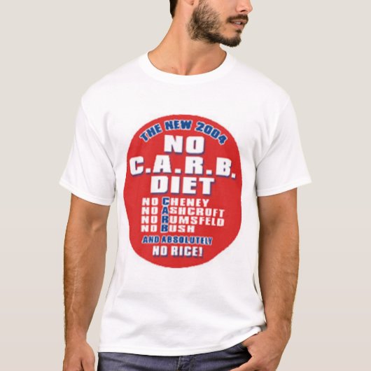 CARB Diet T-shirt (Voorkant)