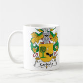 Carballo Family Crest Koffiemok (Links)