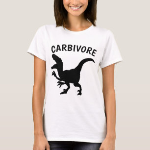 CARBIVORE CARB LOVER Dinosaurus T-shirts