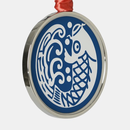 Carbogolf Metalen Ornament (Rechts)