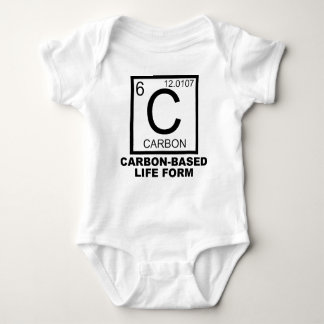 Carbon Based Life Form Funny Baby Draag Romper