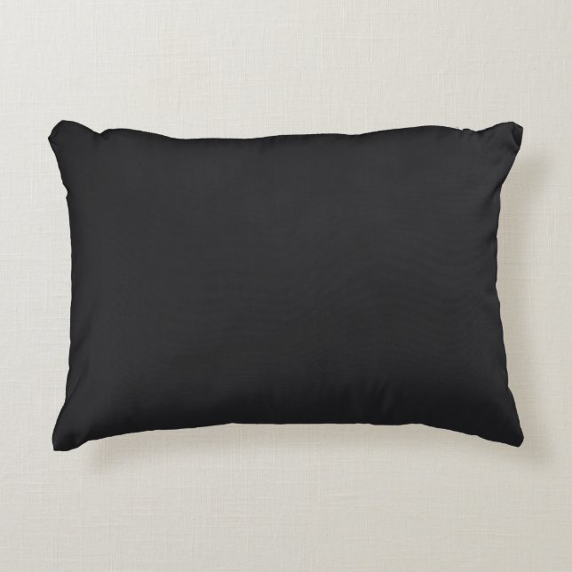 Carbon Black Accent Kussen (Voorkant)