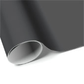 Carbon Black Cadeaupapier (Rol Hoek)