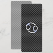 Carbon Carbon Carbon Print Zodiac Symbool Carbon (Voorkant / Achterkant)