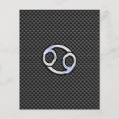 Carbon Carbon Carbon Print Zodiac Symbool Carbon Flyer (Voorkant)