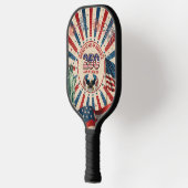 Carbon Fiber 250 USA Verjaardag Pickleball Paddle (Links)
