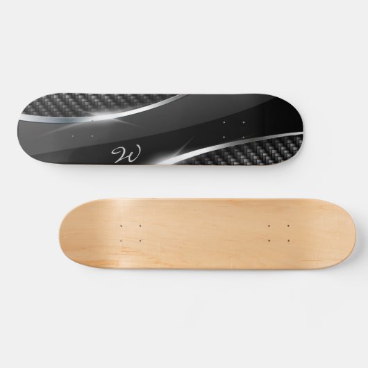 Carbon Fiber 3 Skateboard (Horizontaal)
