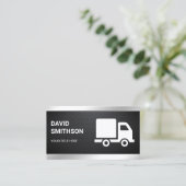 Carbon Fiber Logistiek Transportation Cargo Truck Visitekaartje (Staand voorkant)