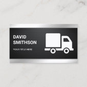 Carbon Fiber Logistiek Transportation Cargo Truck Visitekaartje (Voorkant)