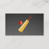 Carbon Fiber look Cricket Visitekaartje (Achterkant)