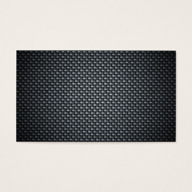 Carbon Fiber Look Visitekaartje (Voorkant)