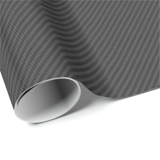 Carbon Fiber Pattern - Gift Wrapping Paper Cadeaupapier (Rol Hoek)