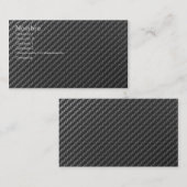 CARBON FIBER VISITEKAARTJE (Voorkant / Achterkant)