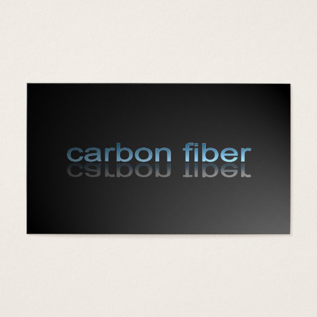 CARBON FIBER VISITEKAARTJE (Voorkant)