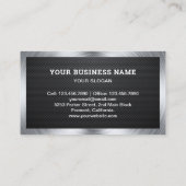 Carbon Fibre Handyman Repair Tools Electron Visitekaartje (Achterkant)