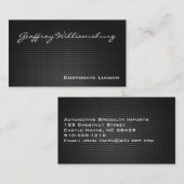 Carbon Fibre Professional-Visitekaartjes Visitekaartje (Voorkant / Achterkant)