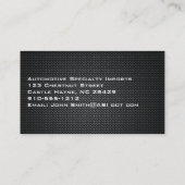 Carbon Fibre Professional-Visitekaartjes Visitekaartje (Achterkant)